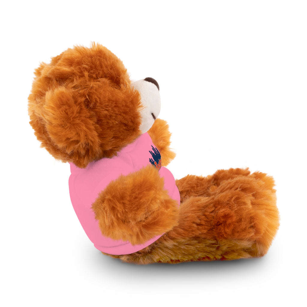 Boston Skyline Teddy Bear with 'Boston' Tee — Plush Souvenir Gift