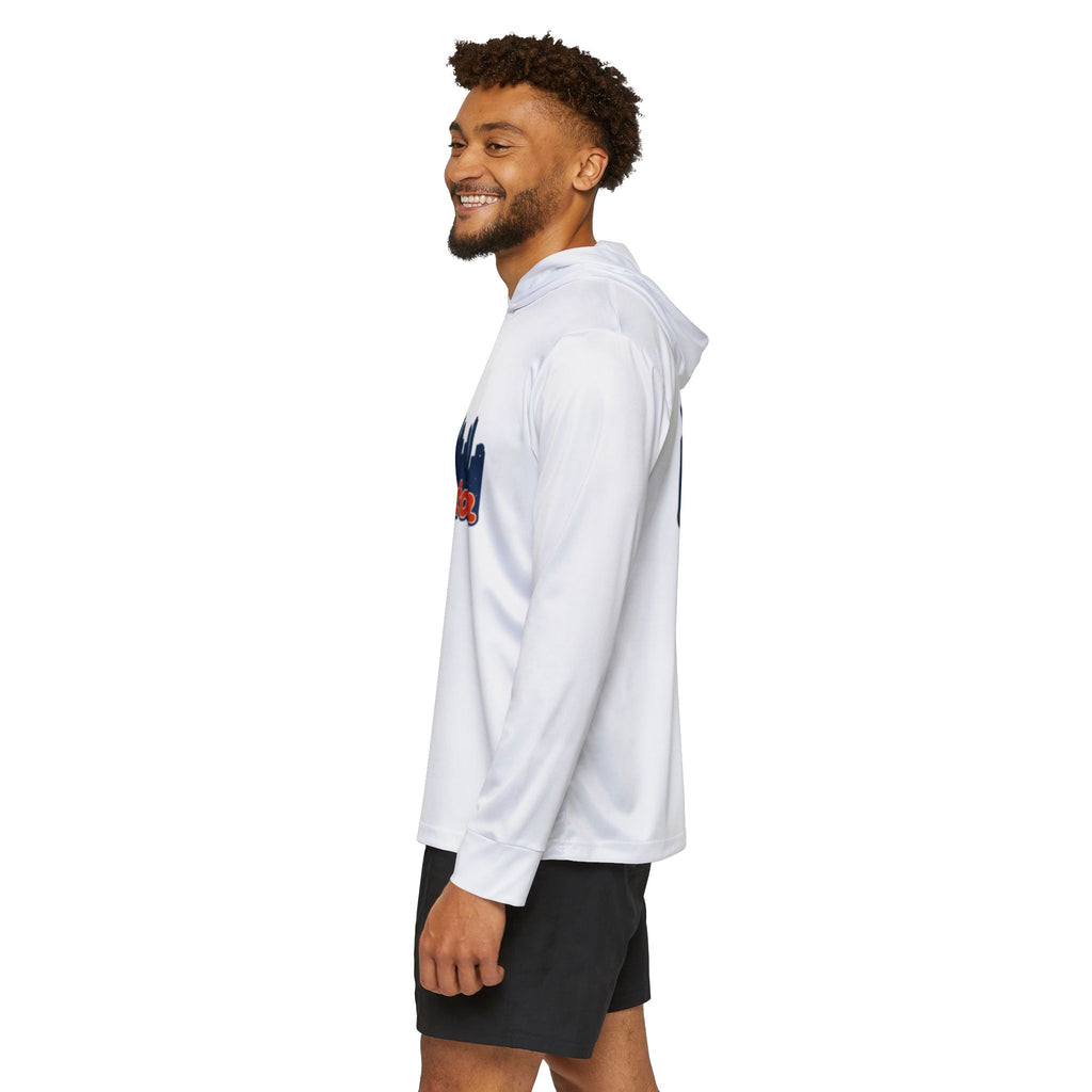 Boston Skyline Hoodie — Men's Sports Warmup Pullover