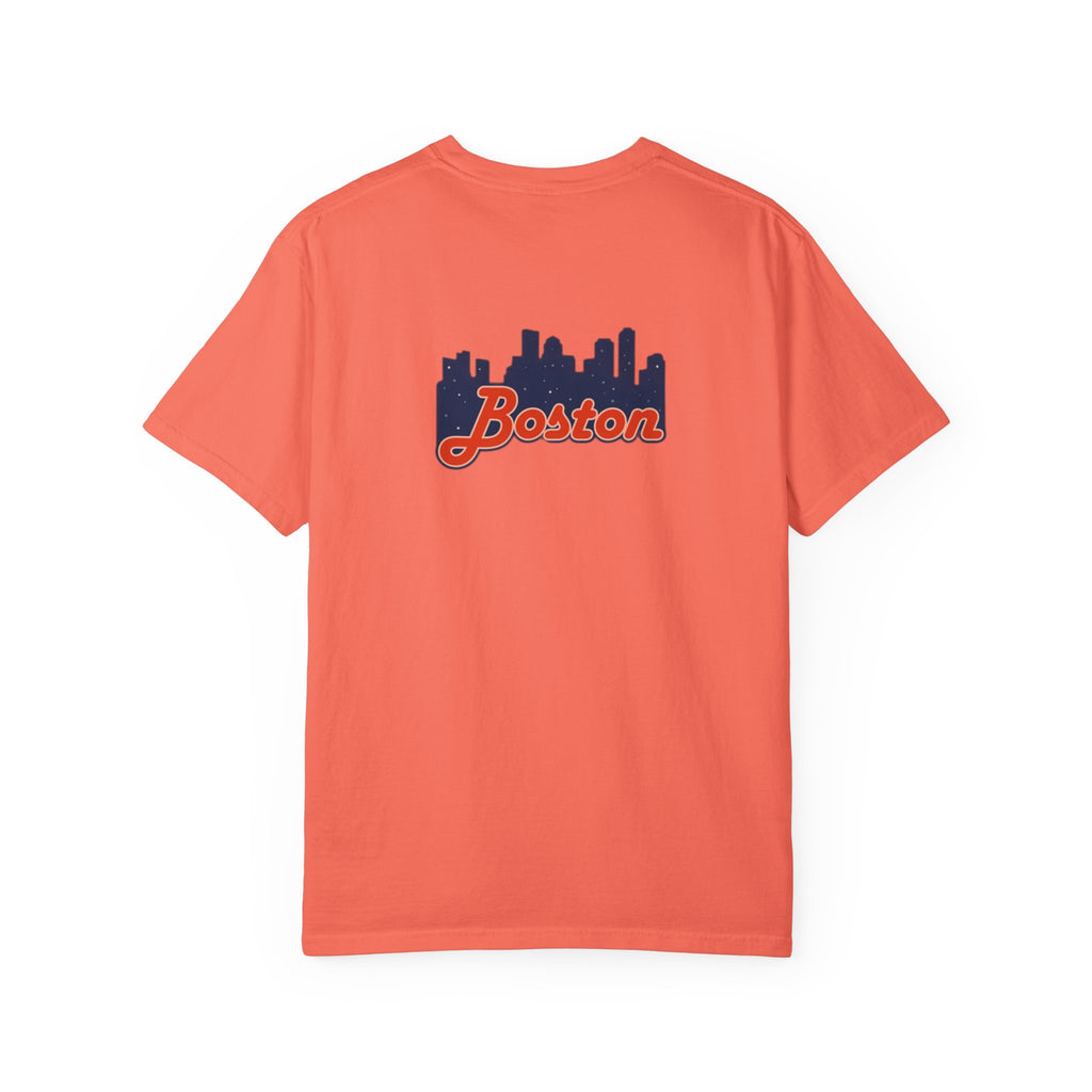 Boston Skyline T-Shirt — Retro Script City Tee