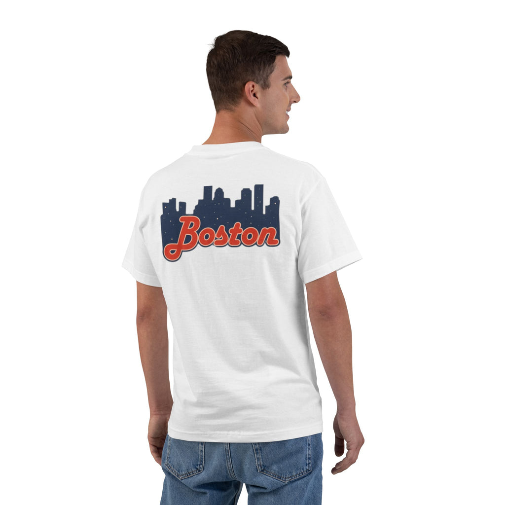 Boston Skyline Script T-Shirt