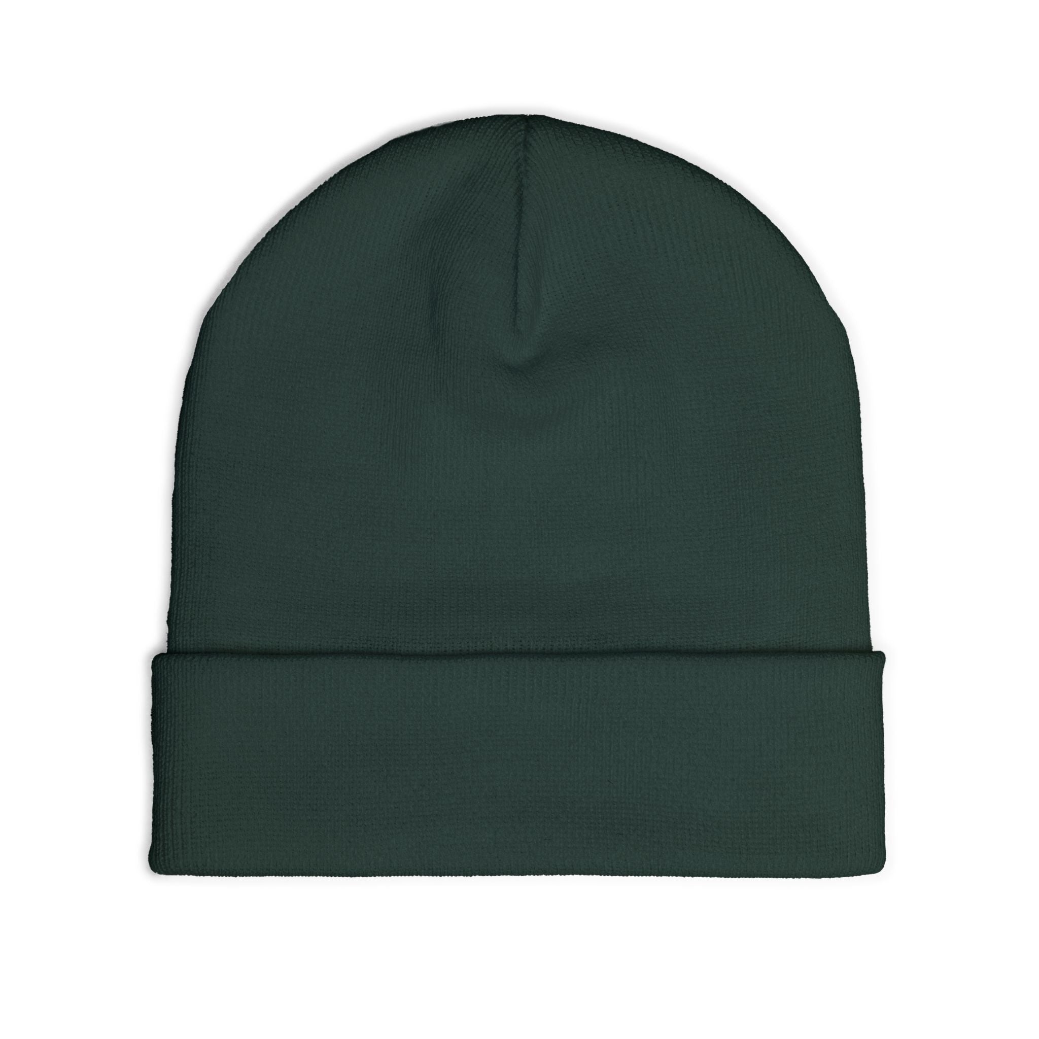 Boston Skyline Embroidered Beanie — Knit Winter Hat