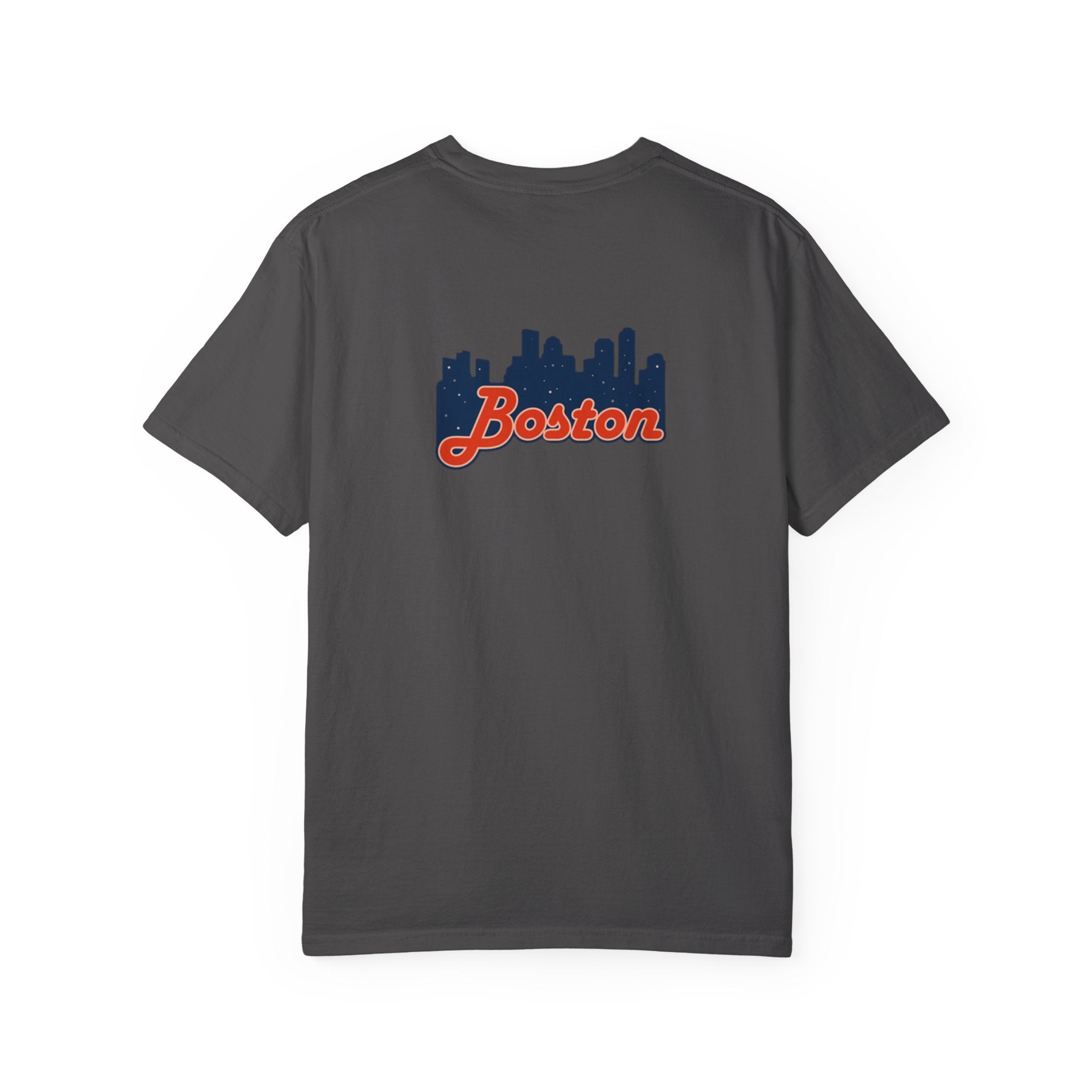 Boston Skyline T-Shirt — Retro Script City Tee