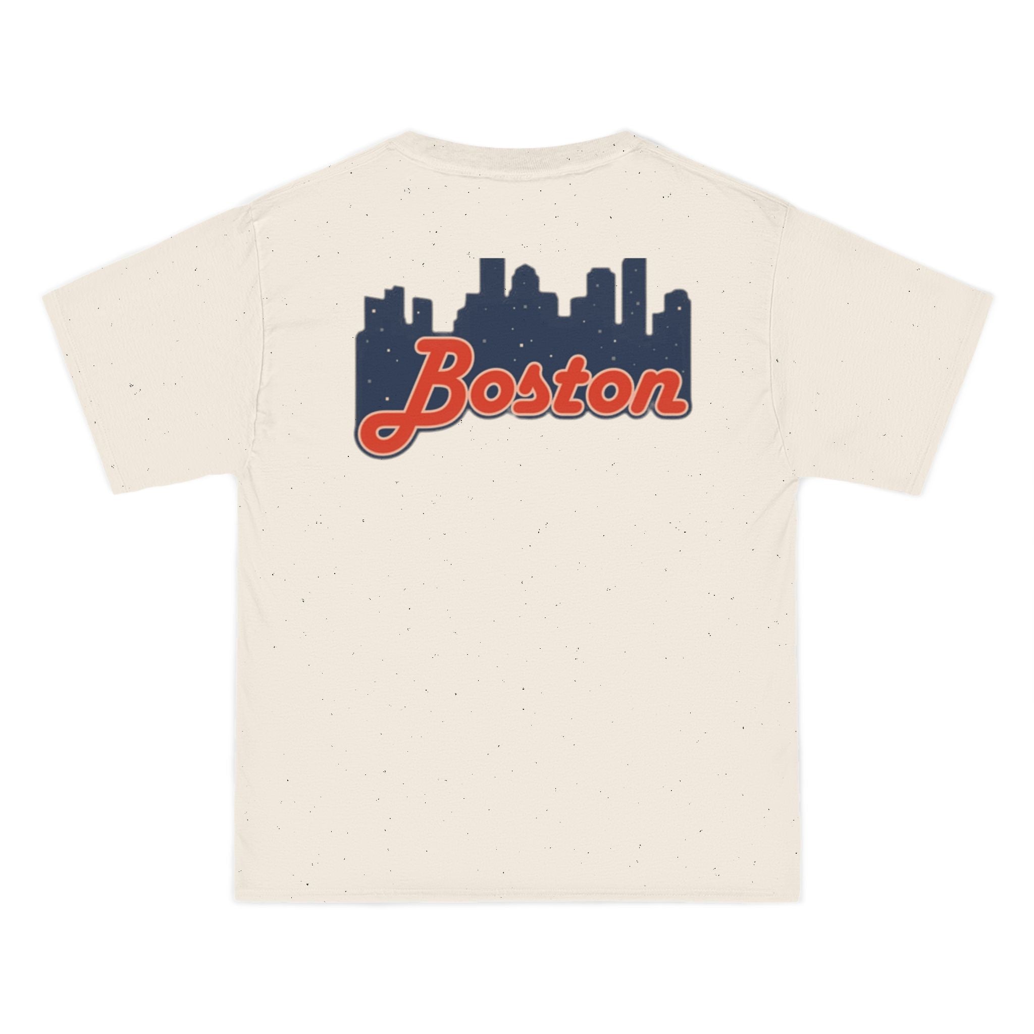 Boston Skyline Script T-Shirt