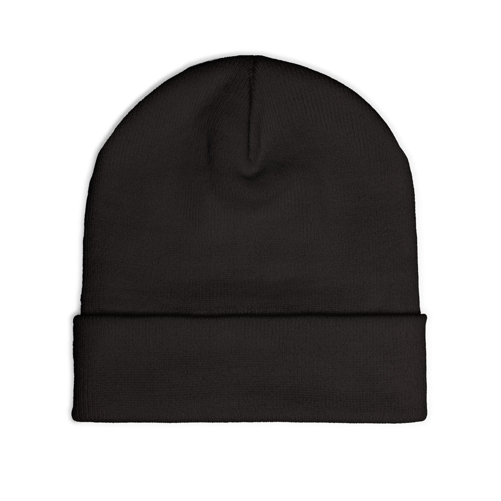 Boston Skyline Embroidered Beanie — Knit Winter Hat