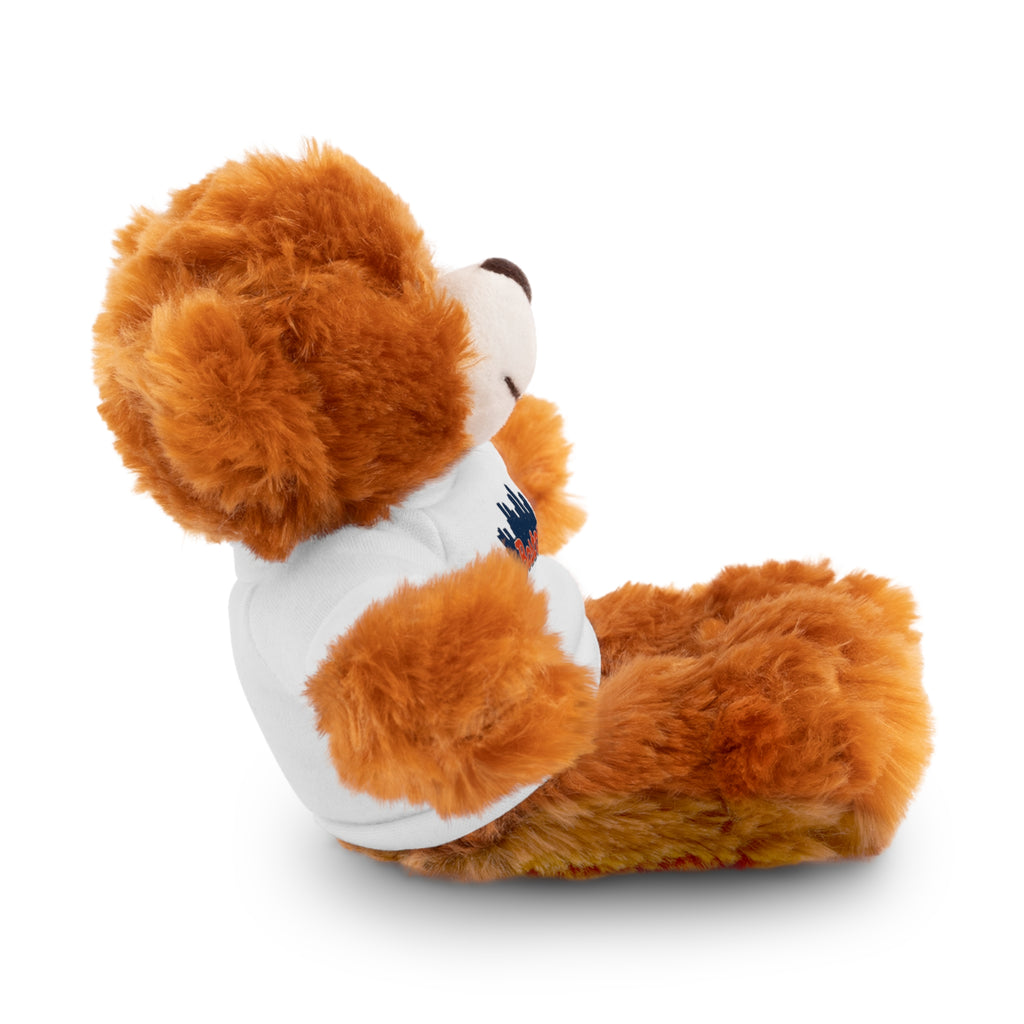Boston Skyline Teddy Bear with 'Boston' Tee — Plush Souvenir Gift