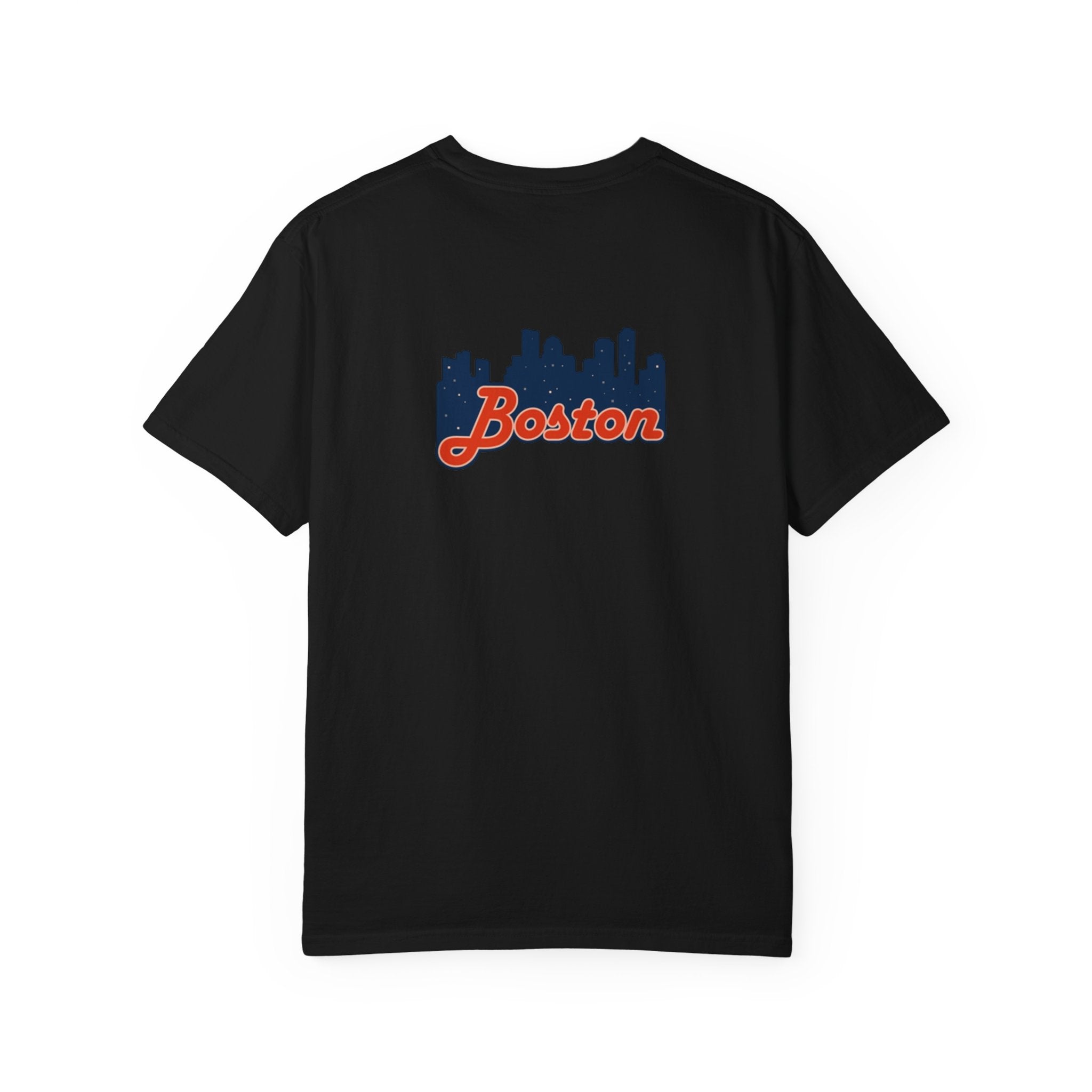 Boston Skyline T-Shirt — Retro Script City Tee