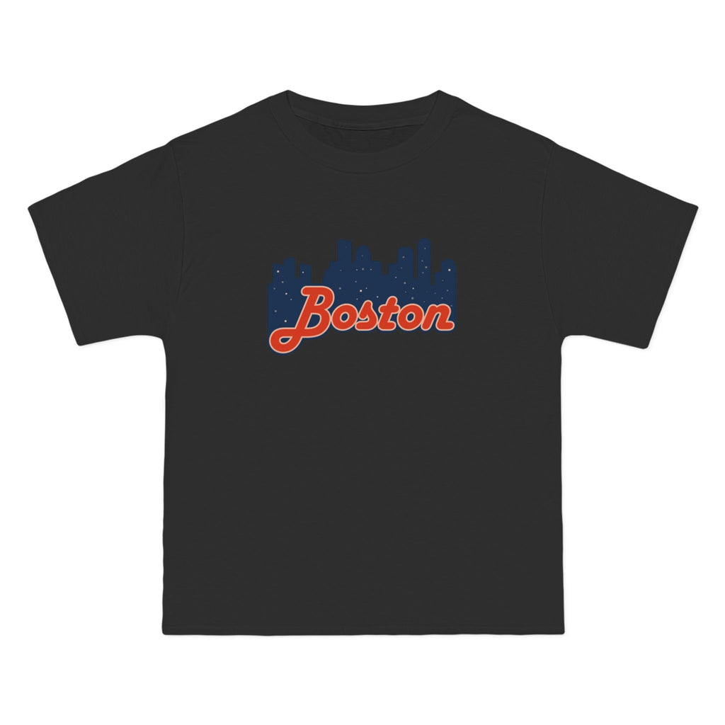 Boston Skyline Script T-Shirt