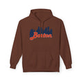 Boston Skyline Hoodie – Retro Script City Sweatshirt