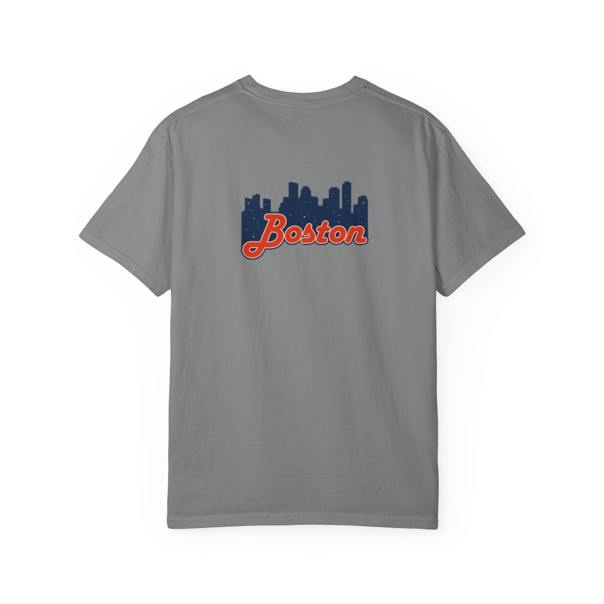 Boston Skyline T-Shirt — Retro Script City Tee