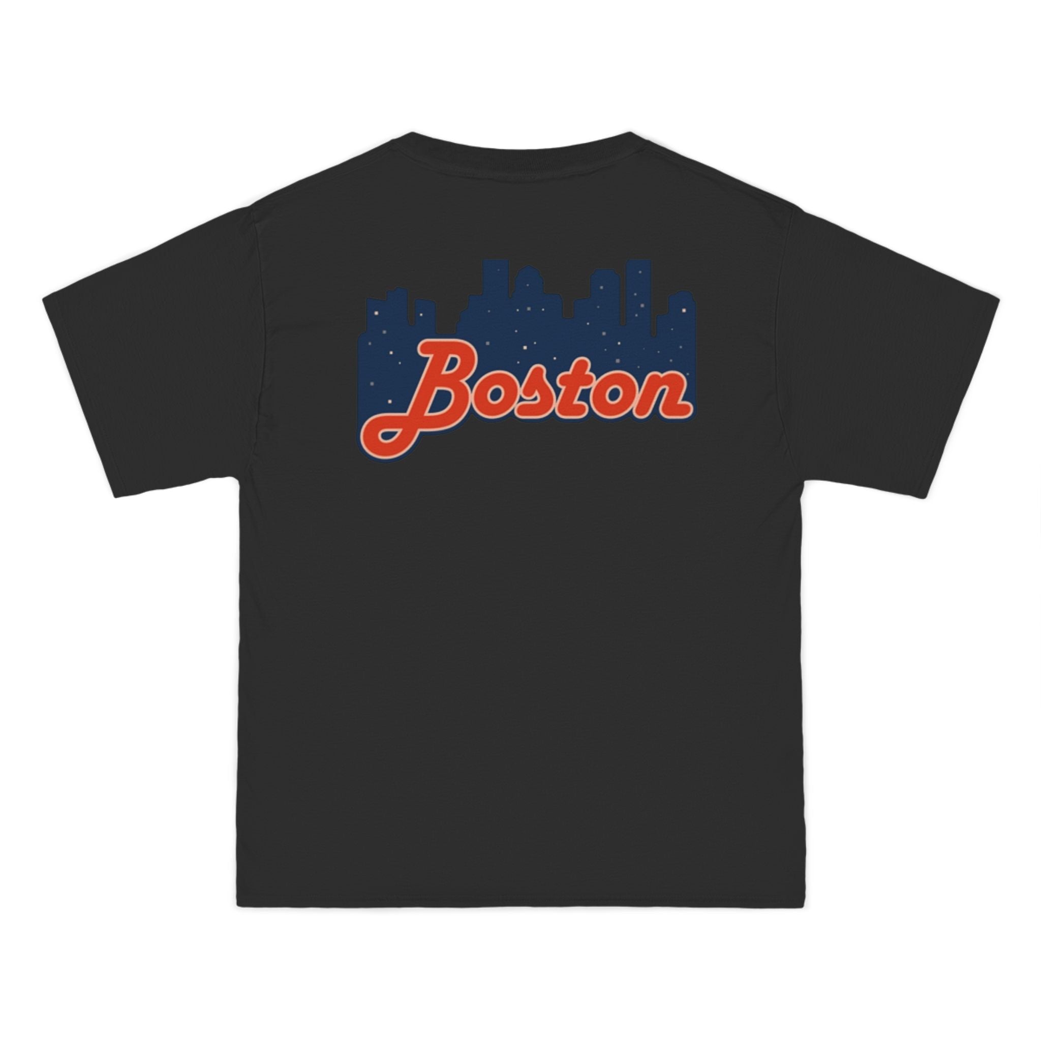 Boston Skyline Script T-Shirt