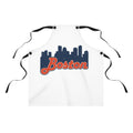 Boston Skyline Apron — Retro Script City Chef Apron