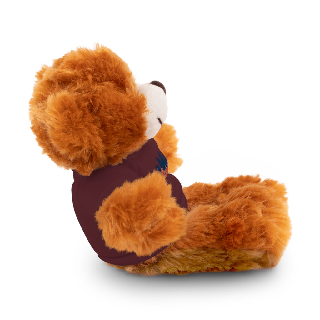 Boston Skyline Teddy Bear with 'Boston' Tee — Plush Souvenir Gift