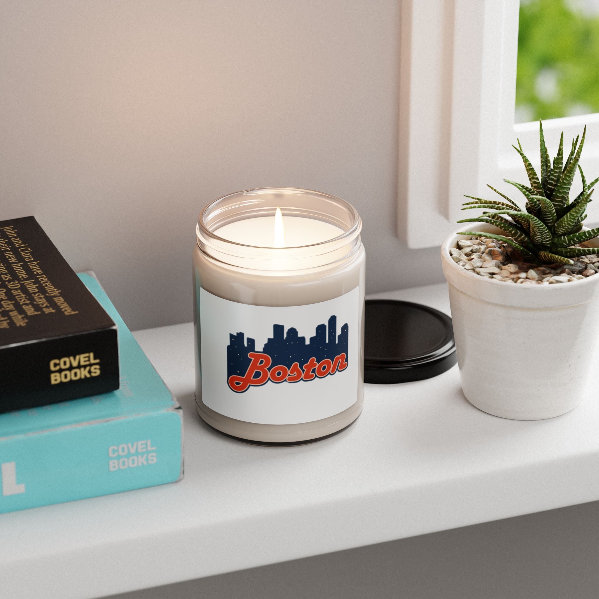 Boston Skyline Scented Soy Candle - 9oz
