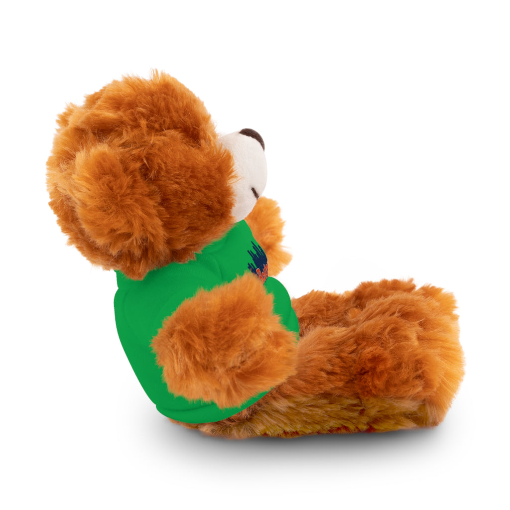 Boston Skyline Teddy Bear with 'Boston' Tee — Plush Souvenir Gift