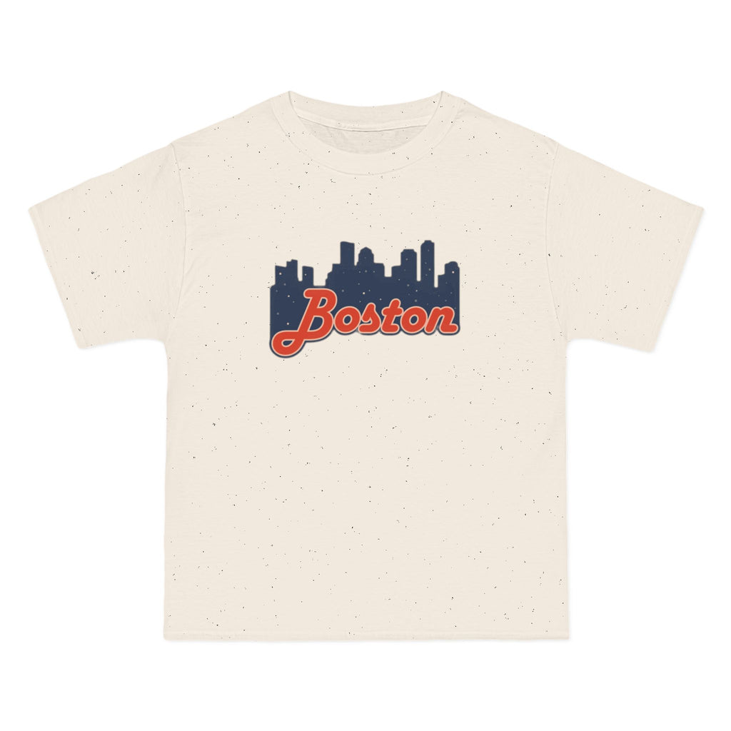 Boston Skyline Script T-Shirt